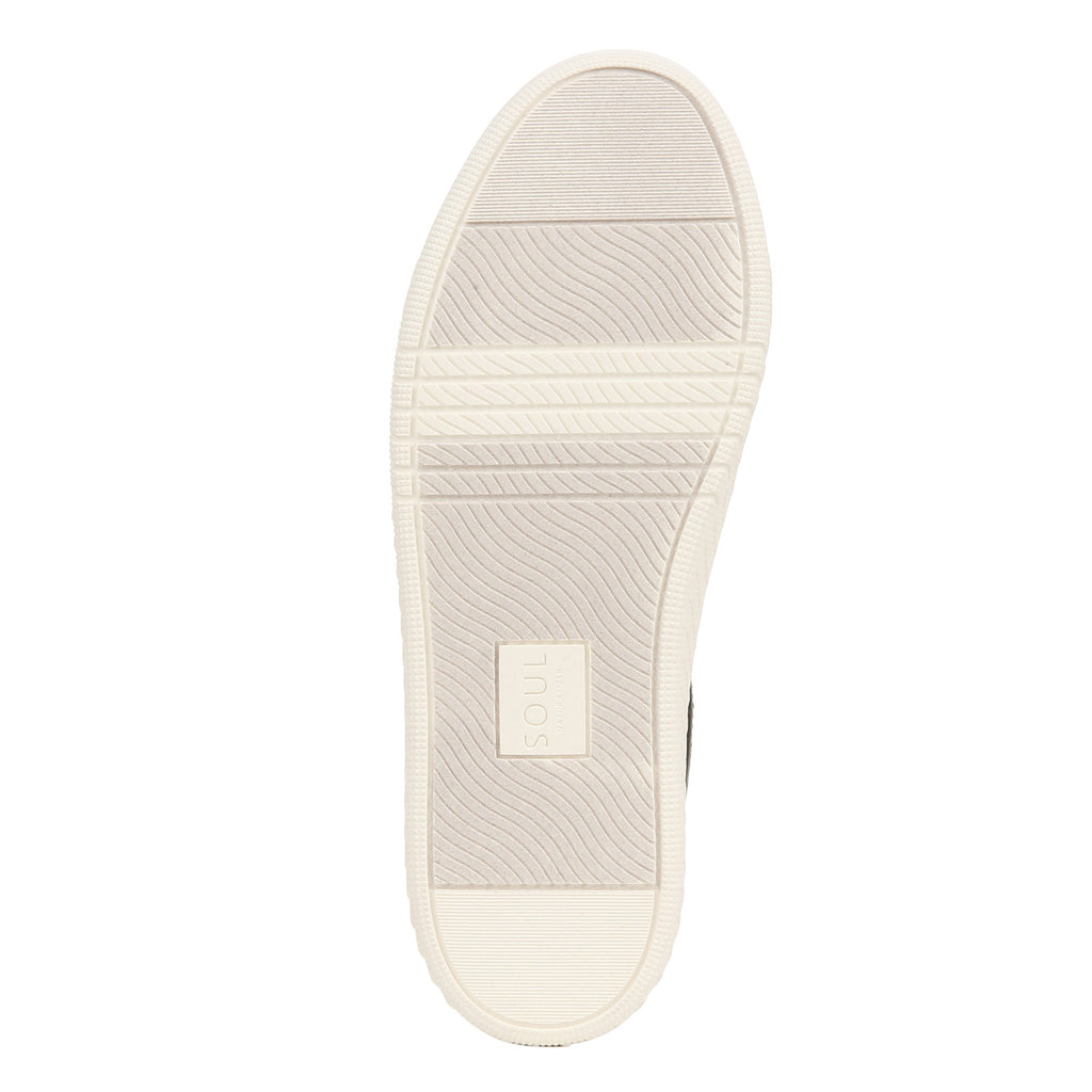 Women's SOUL Naturalizer Neela Sneaker BLACK  WHITE I4757S3001