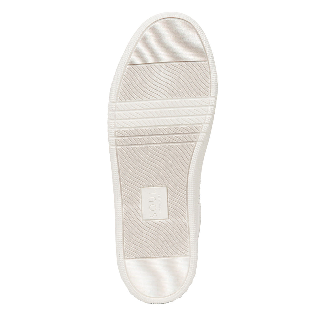 Women's SOUL Naturalizer Neela Sneaker WHITE BLACK I4757S8105