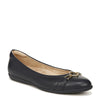 Peltz Shoes  Women's Naturalizer Vivienne Ornament Flat NAVY I4765S5400