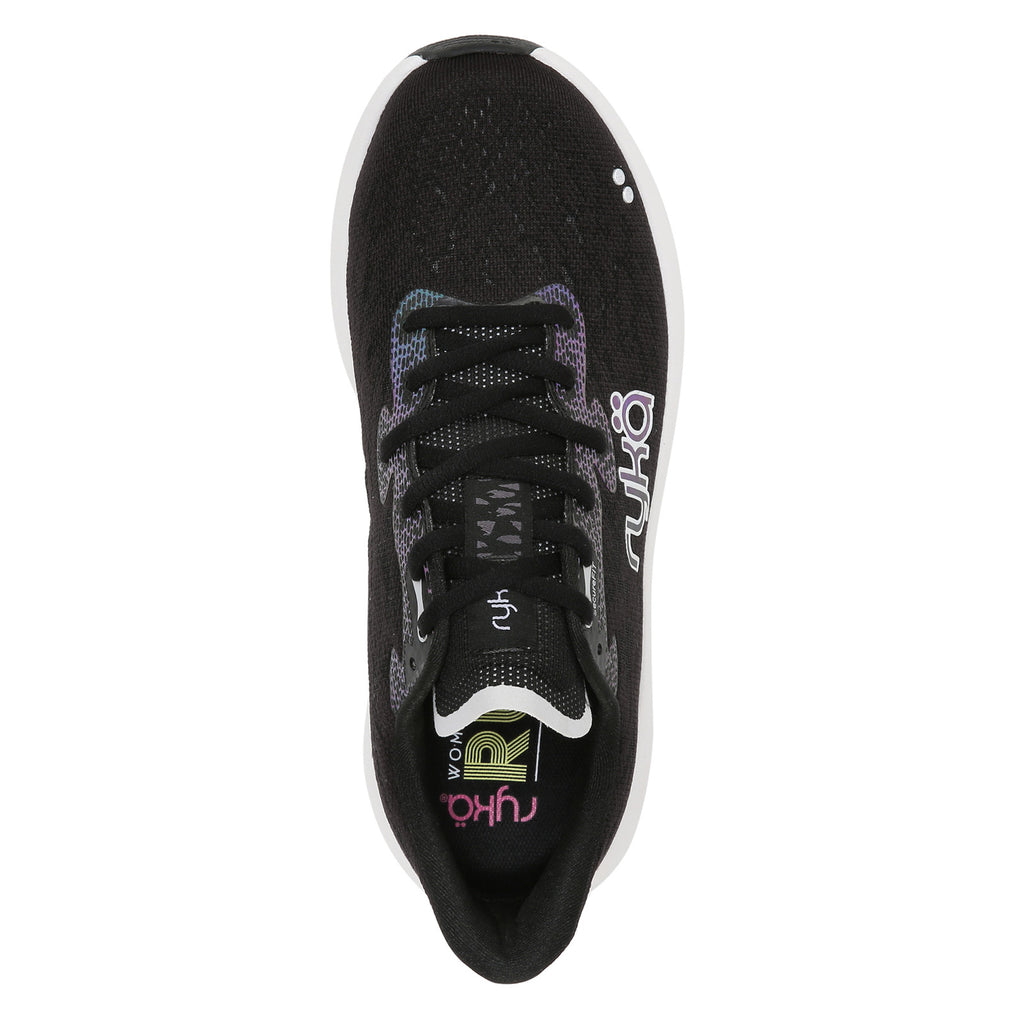 Women's Ryka Euphoria Running Shoe BLACK I4869F1001