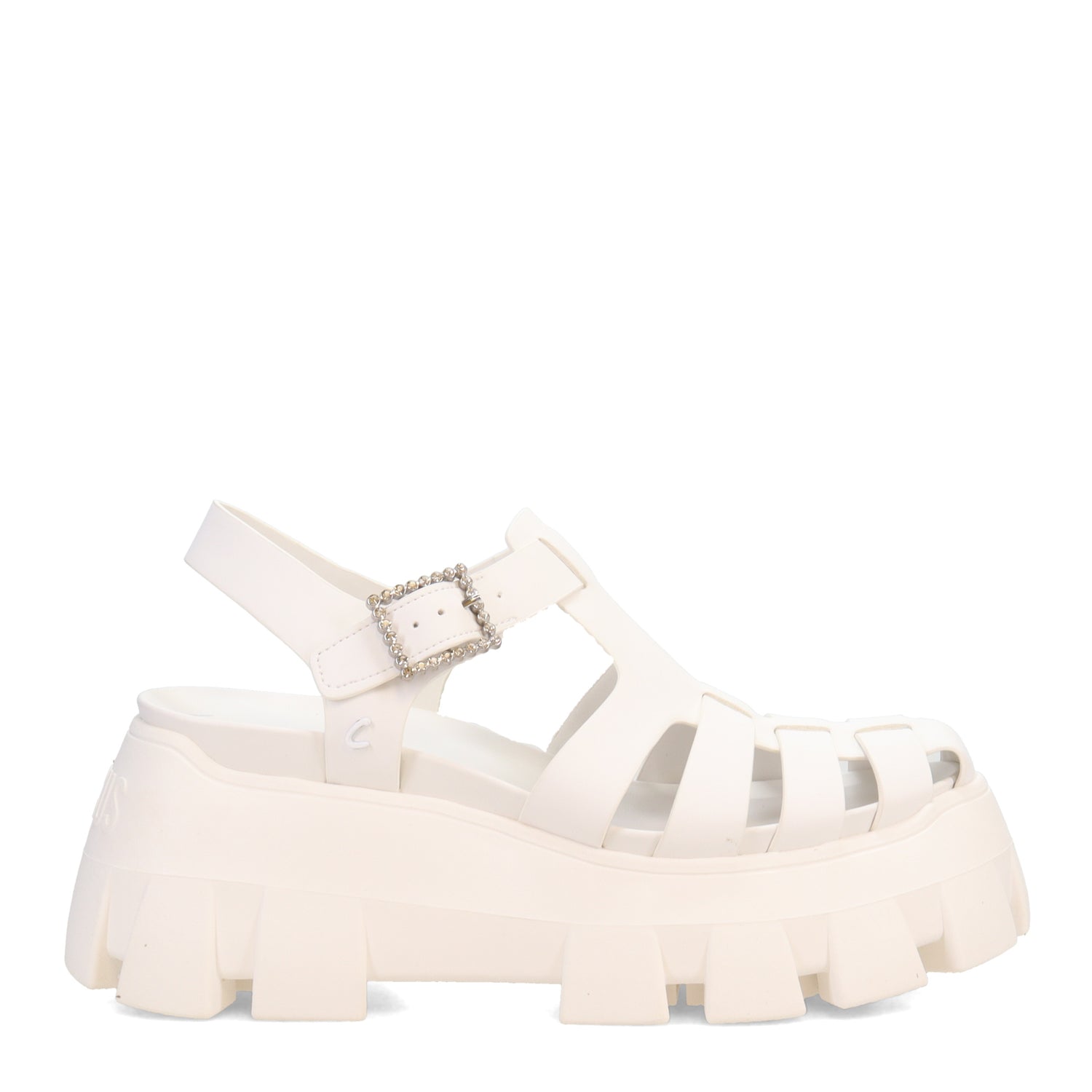 Peltz Shoes  Women's Circus NY Alyson Sandal WHITE I5403S1100