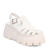 Peltz Shoes  Women's Circus NY Alyson Sandal WHITE I5403S1100