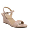 Peltz Shoes  Women's Naturalizer Bristol Wedge Sandal pink I5894S1650