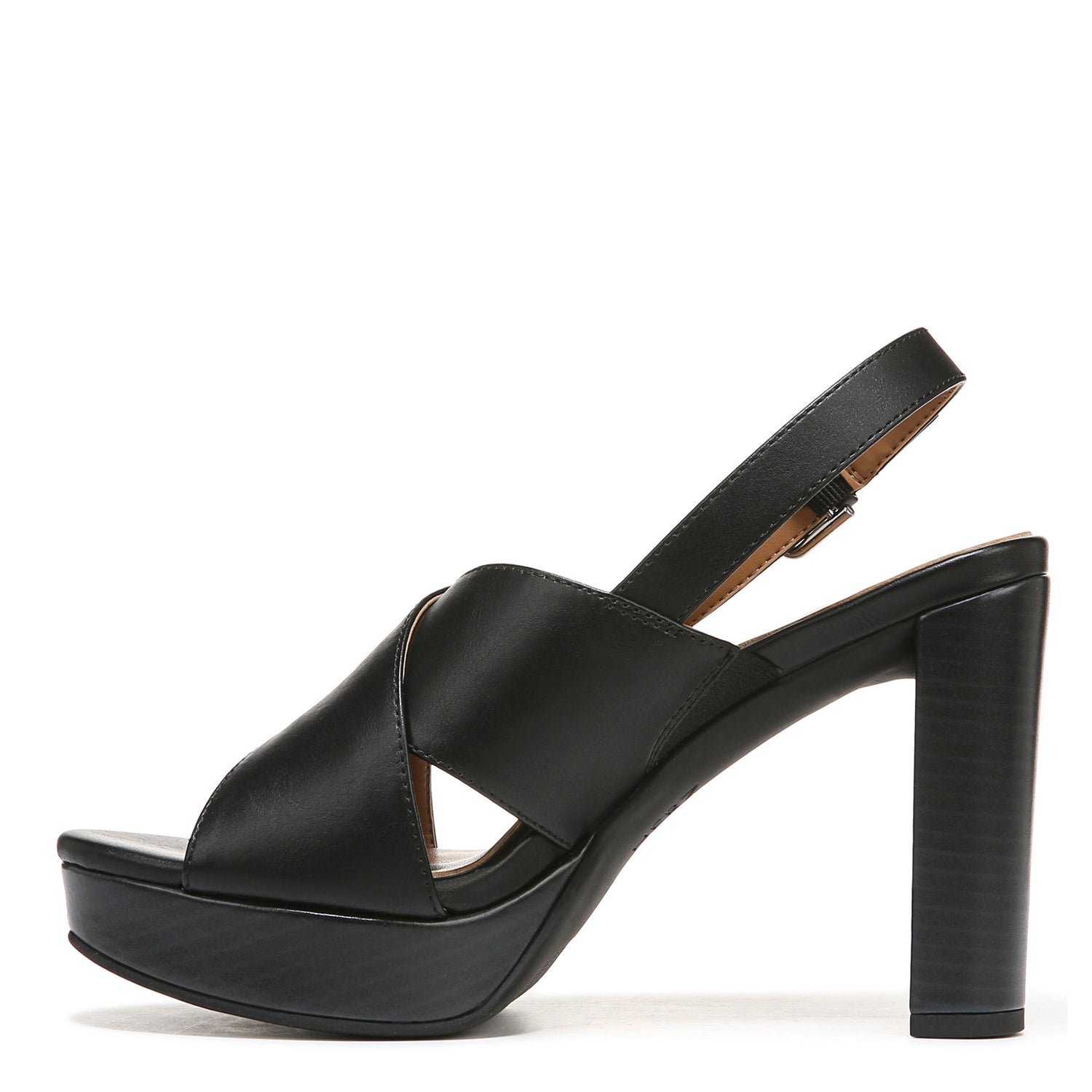 Peltz Shoes  Women's Naturalizer Nylah Sandal BLACK I5991S1001