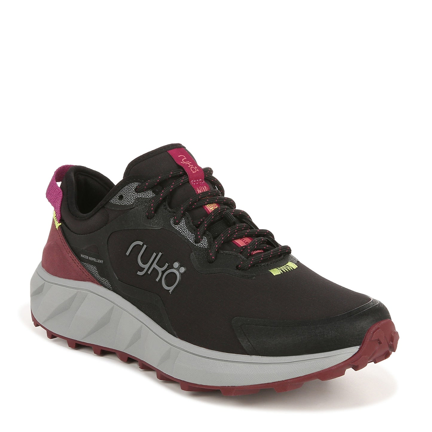 Peltz Shoes  Women's Ryka Apex Trek Hiking Shoe BLACK I6374M1001