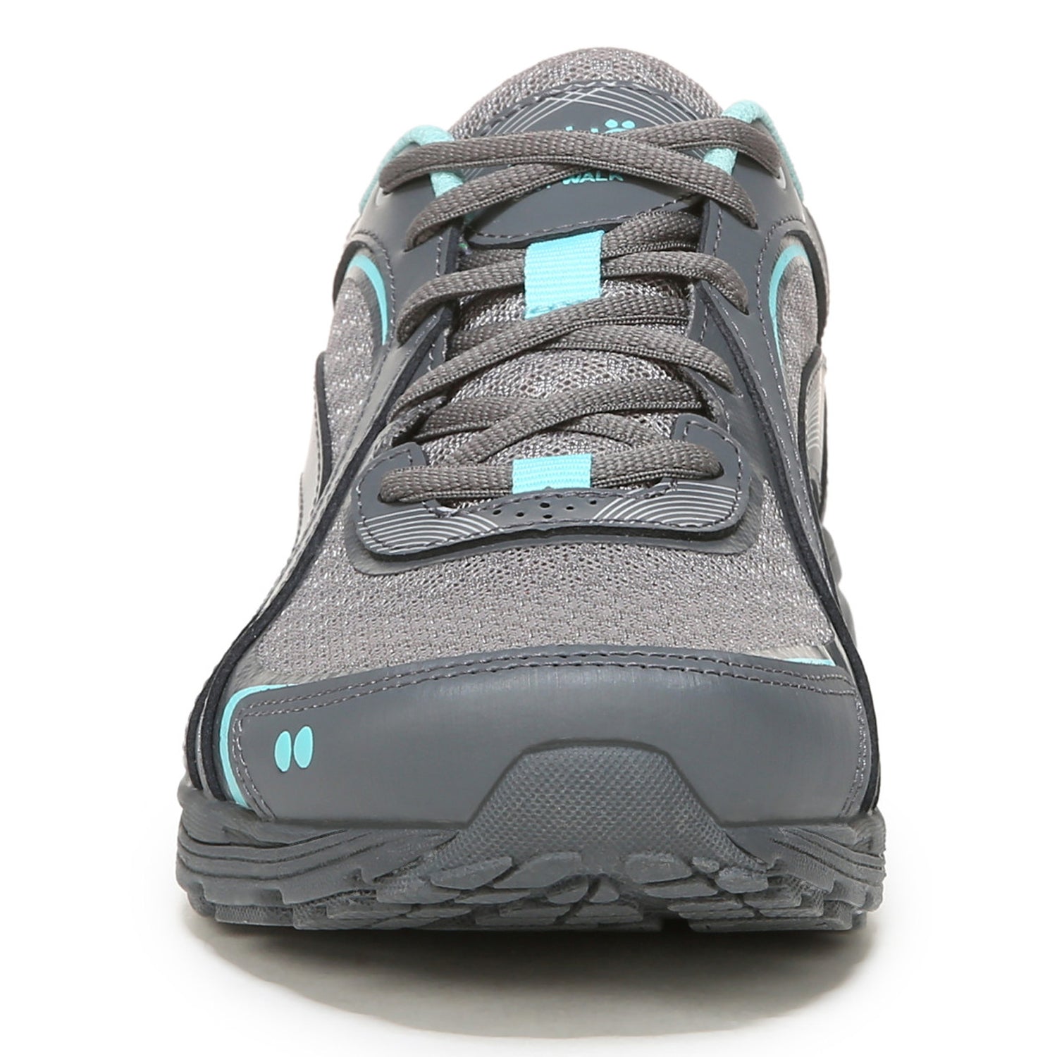 Peltz Shoes  Women's Ryka Sky Walk Sneaker GREY AQUA I6466M1020