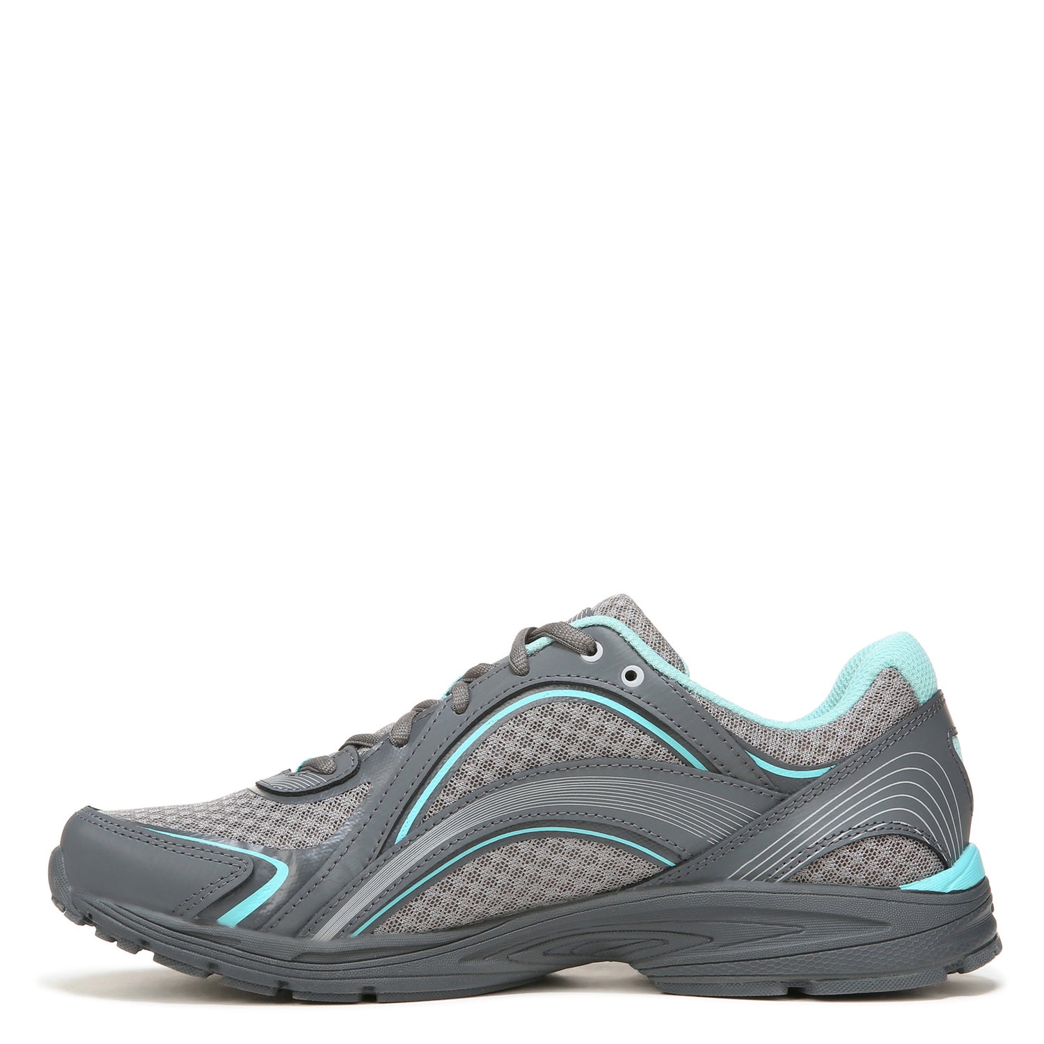 Peltz Shoes  Women's Ryka Sky Walk Sneaker GREY AQUA I6466M1020