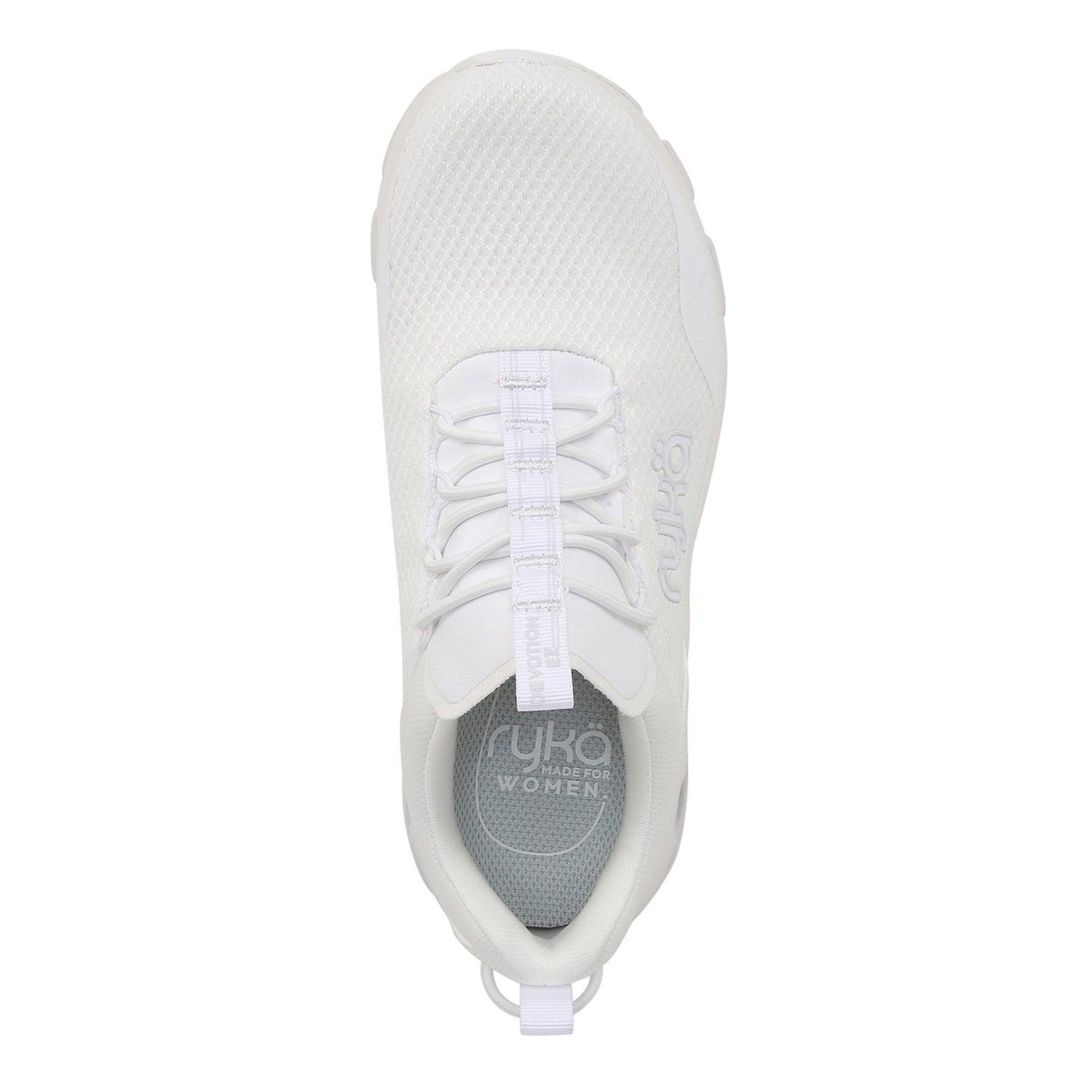 Peltz Shoes  Women's Ryka Devotion EZ Walking Shoe White I6473F1101