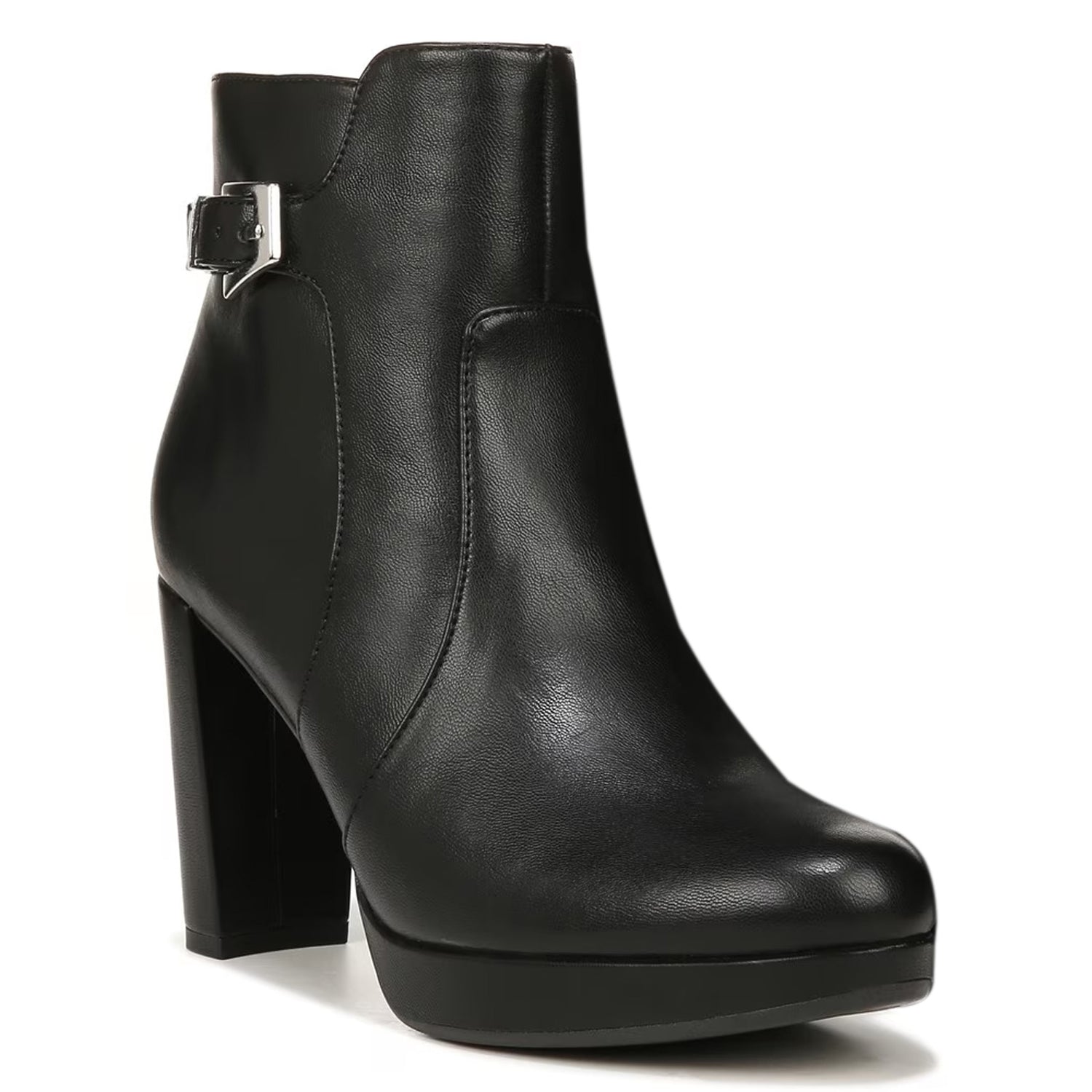 Peltz Shoes  Women's Naturalizer Braxton Boot BLACK I6499S3002