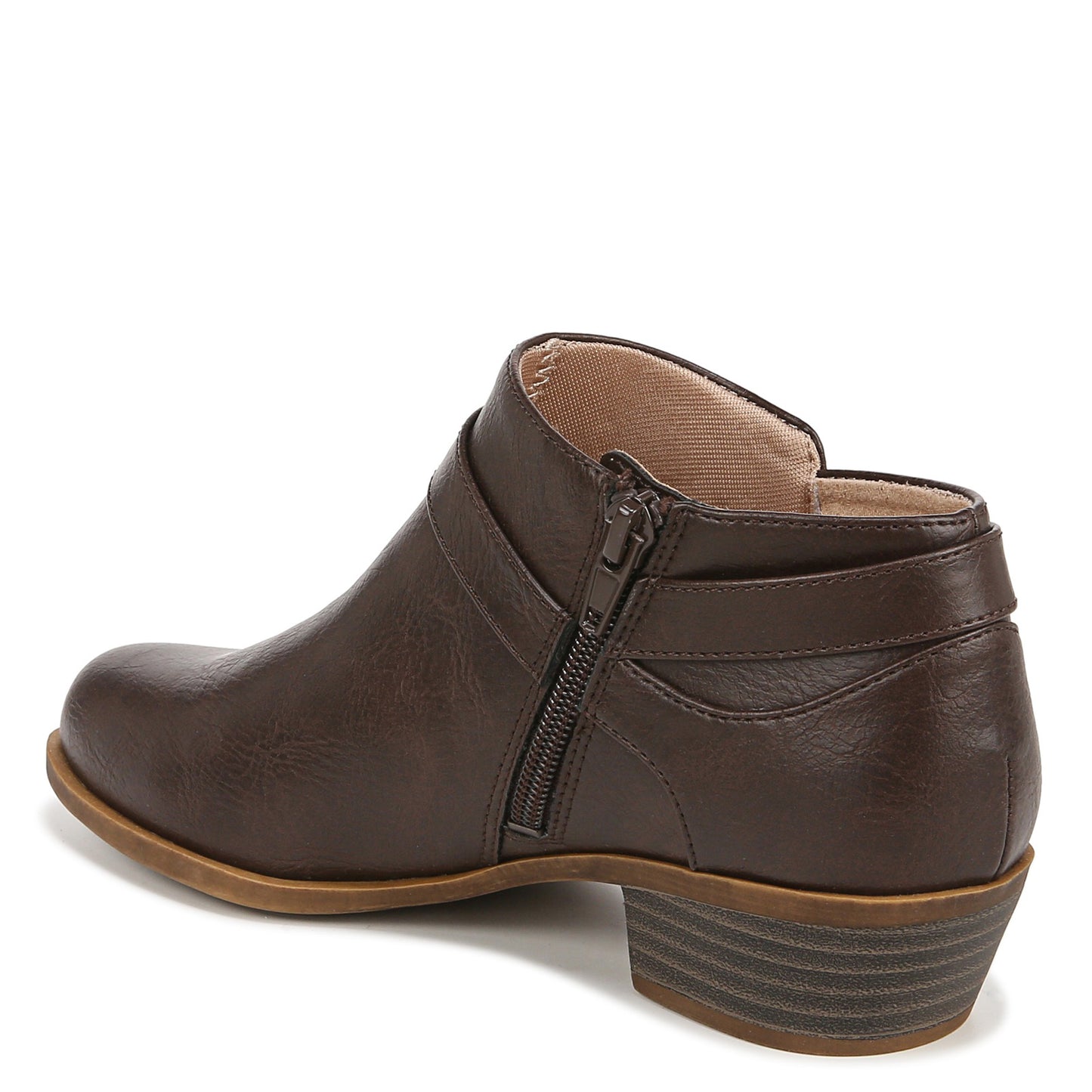Peltz Shoes  Women's LifeStride Alexander Boot BROWN I6552S2200