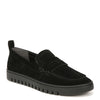 Peltz Shoes  Women's Vionic Uptown Loafer Black Suede I6609L1001