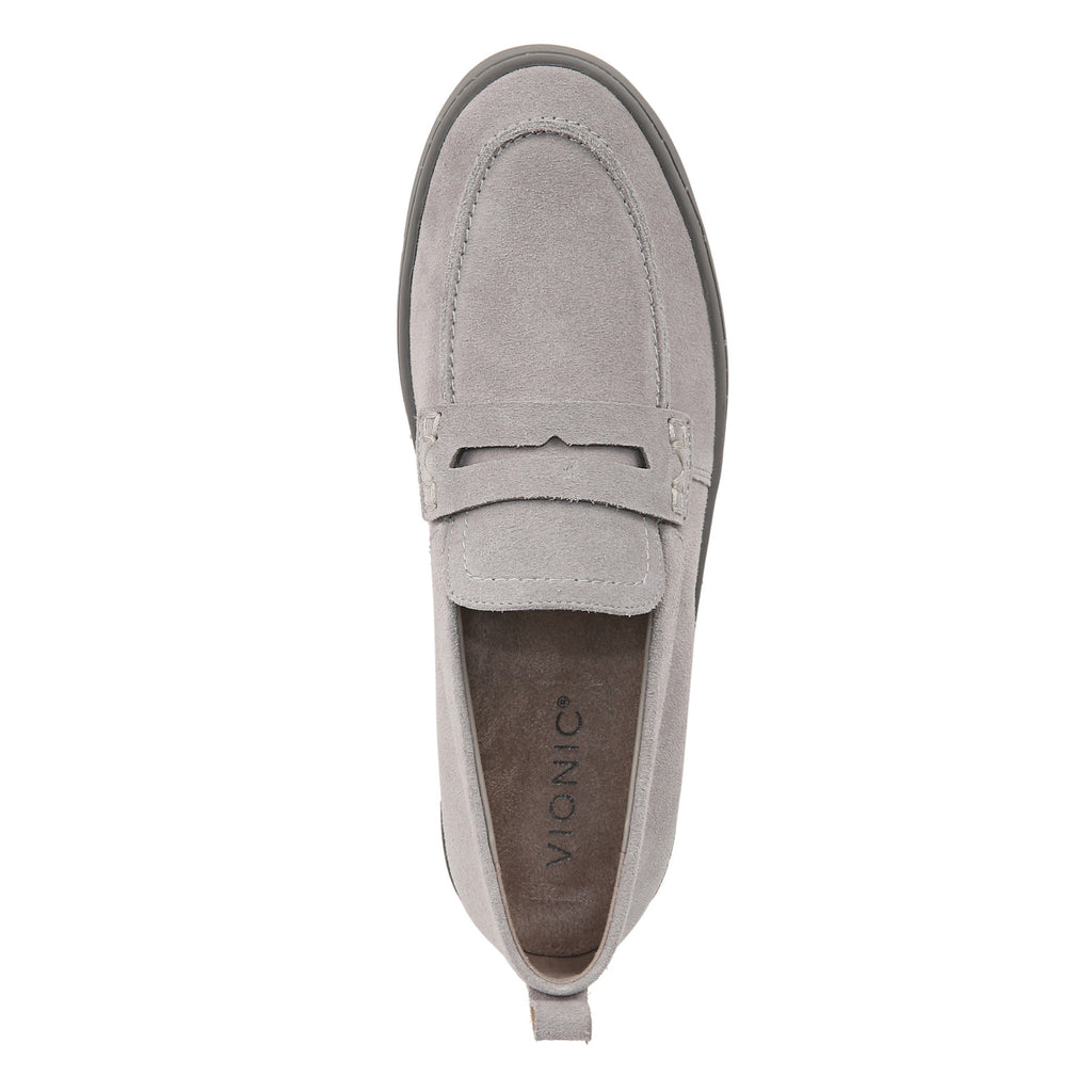 Women's Vionic Uptown Loafer GREY SUEDE I6609L1020