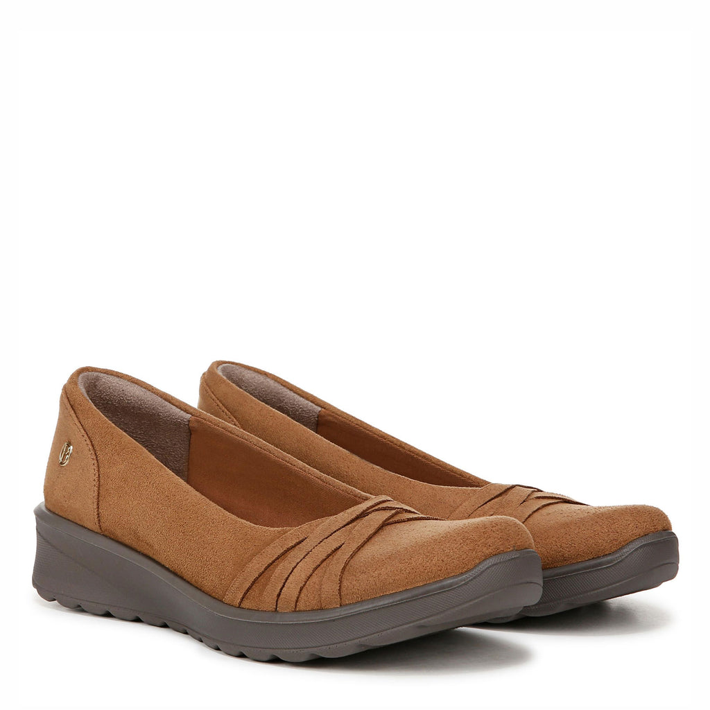 Women's BZees Goody Slip On Slip-On TAN I7228M1251