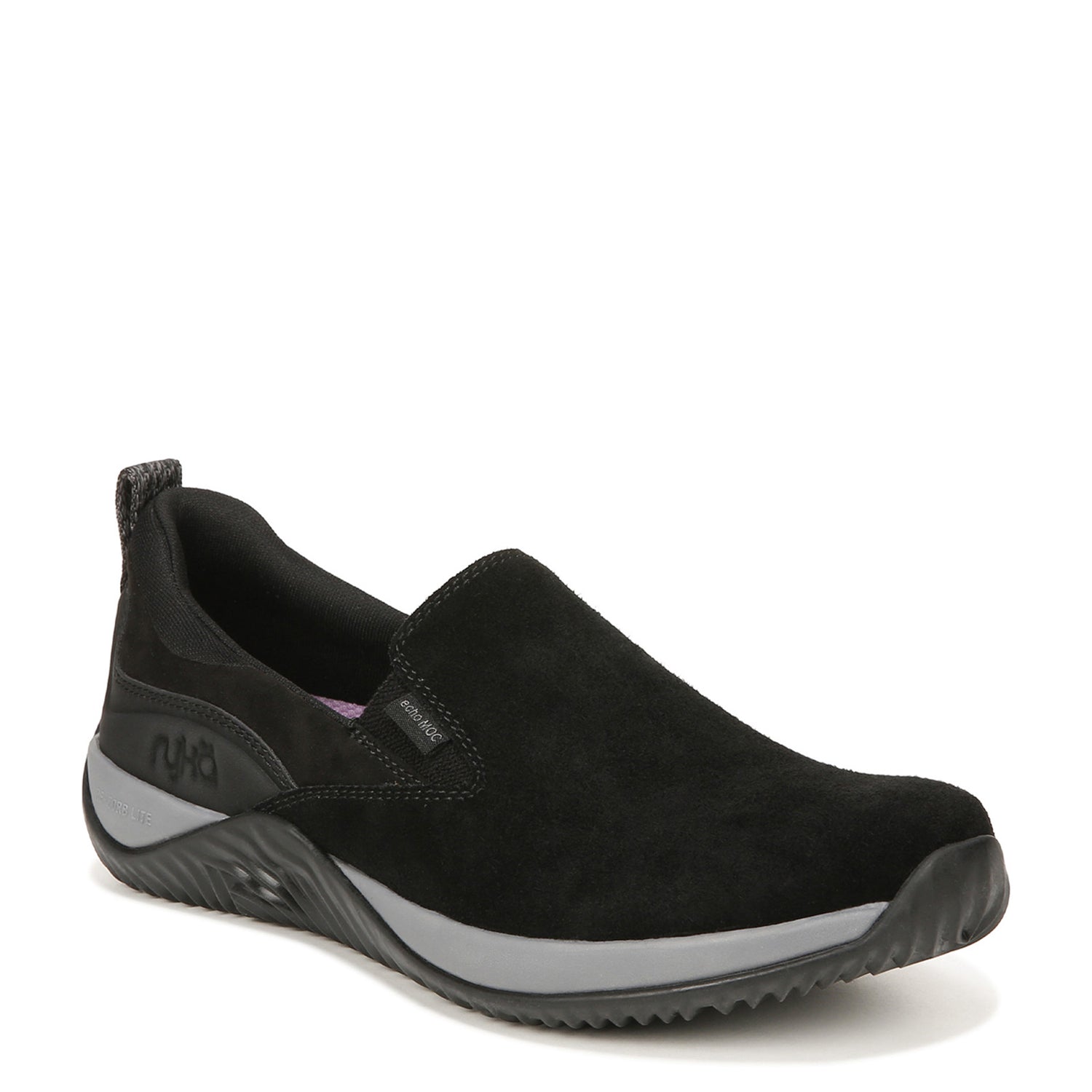 Peltz Shoes  Women's Ryka Echo Moc Sneaker BLACK I7319L1001