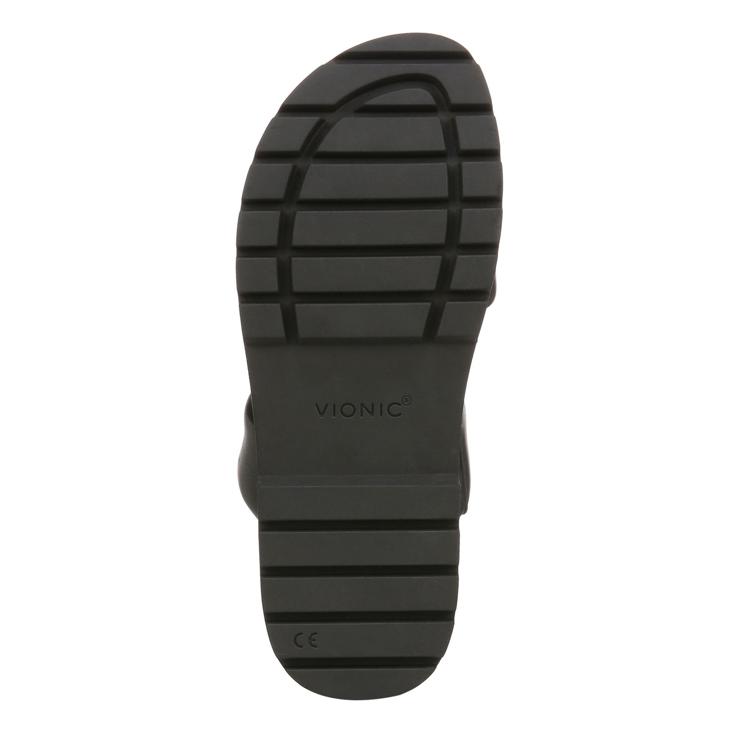 Peltz Shoes  Women's Vionic Modesto Sandal Black Nappa Leather I7858L1001
