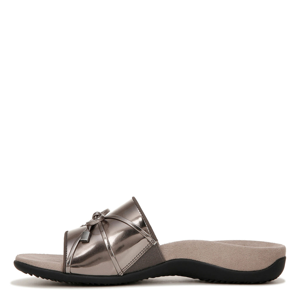 Women's Vionic Bella Slide Sandal PEWTER I8659S3020
