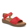 Peltz Shoes  Women's Vionic Tessa Sandal Red Leather I8710L1600