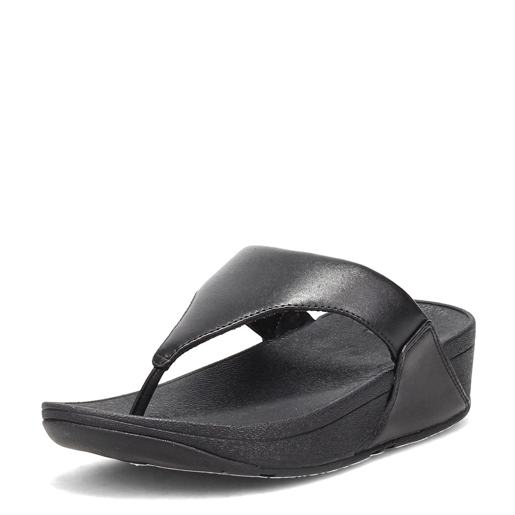 Women's FitFlop Lulu Thong Sandal BLACK I88-001
