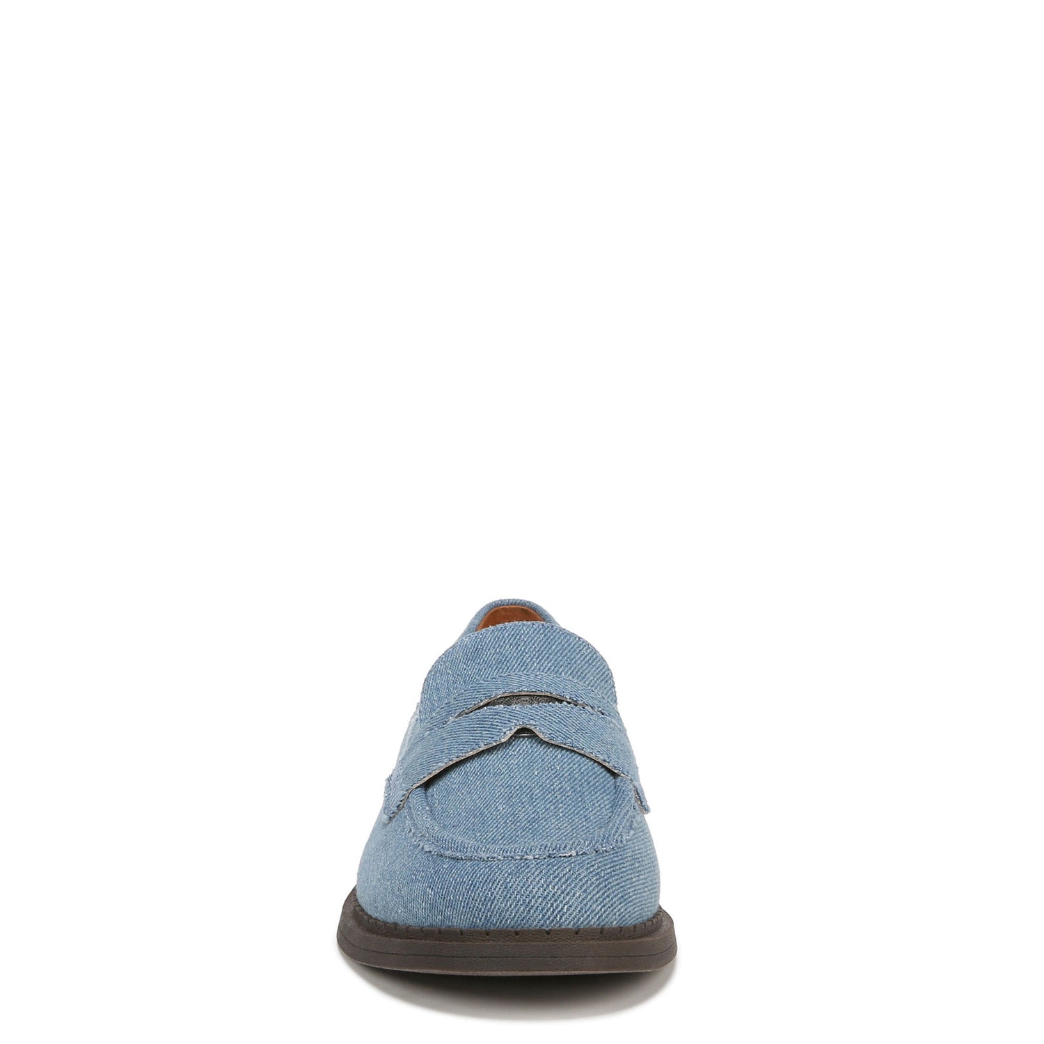Peltz Shoes  Women's Zodiac Hunter Loafer Denim Blue Fabric I8824F2400