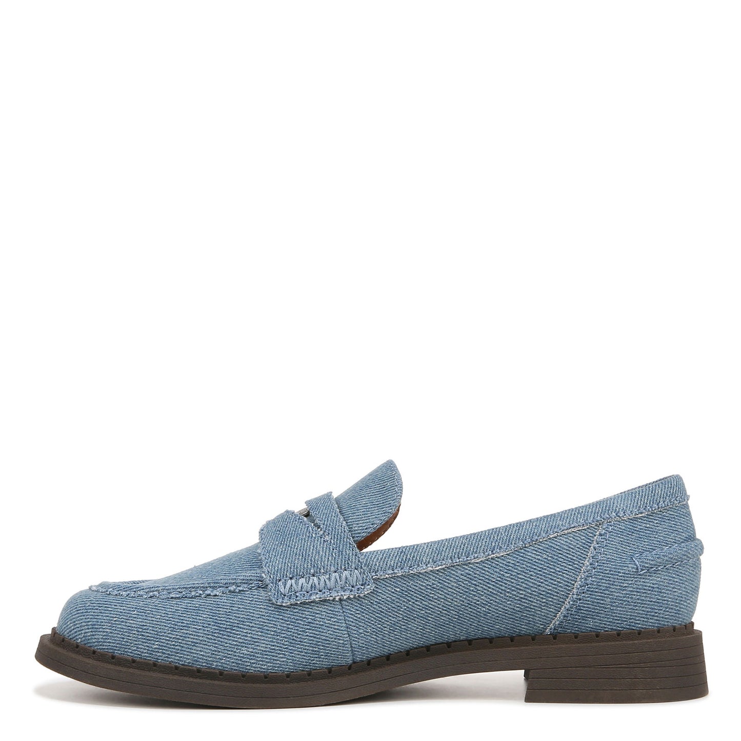 Peltz Shoes  Women's Zodiac Hunter Loafer Denim Blue Fabric I8824F2400