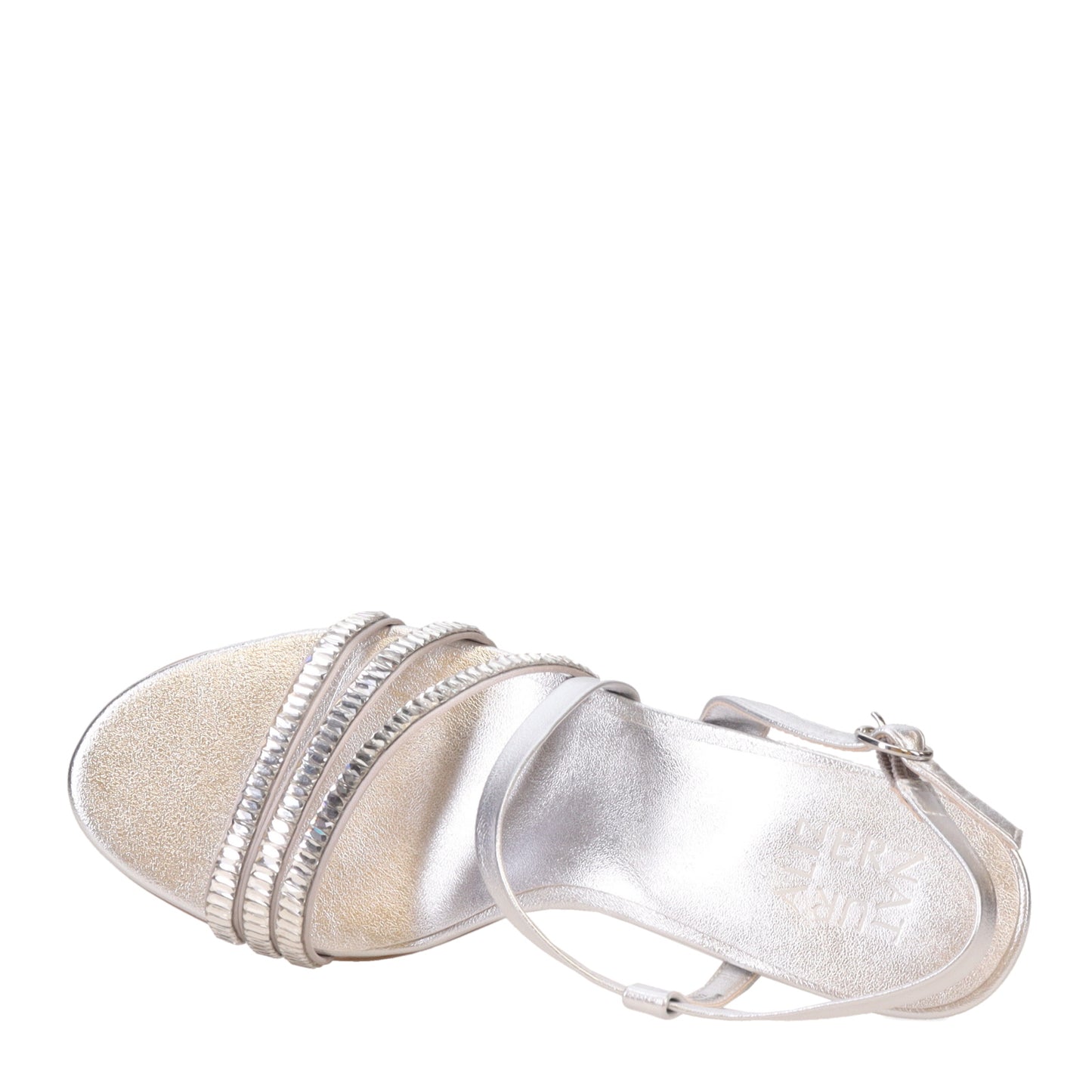 Peltz Shoes  Women's Naturalizer Kimberly 2 Sandal Silver I9071F2020