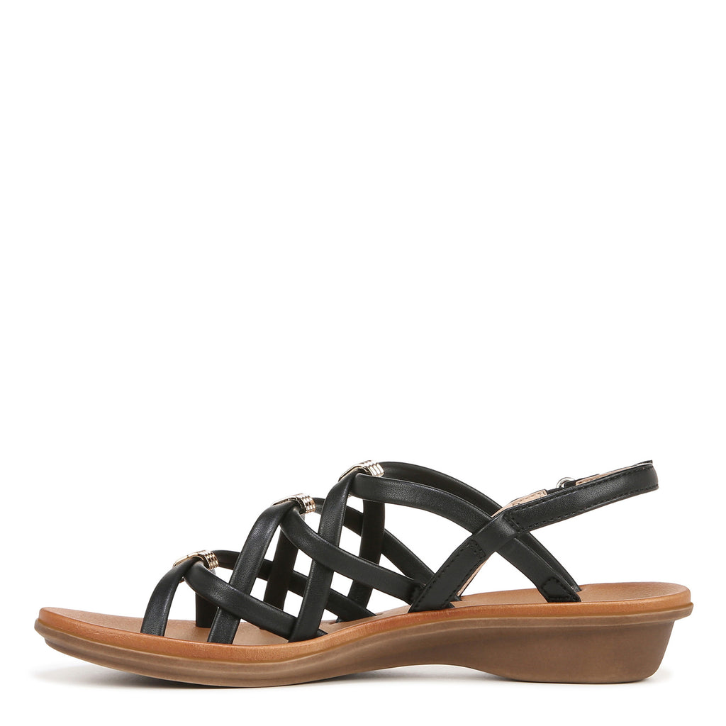 Women's SOUL Naturalizer Sierra Sandal BLACK I9216S1001