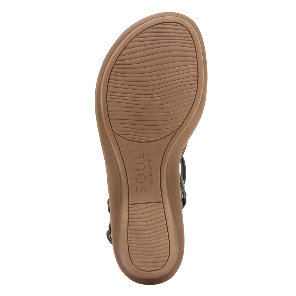 Women's SOUL Naturalizer Sierra Sandal BLACK I9216S1001