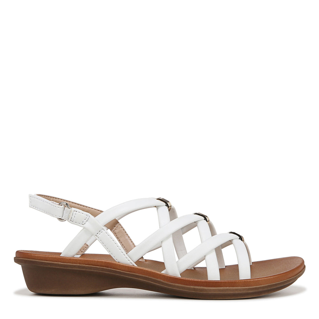 Women's SOUL Naturalizer Sierra Sandal WHITE I9216S1100