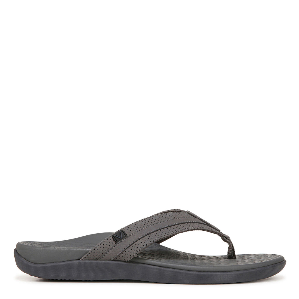 Men's Vionic Tide II Sandal CHARCOAL NUBUCK I9342L1020