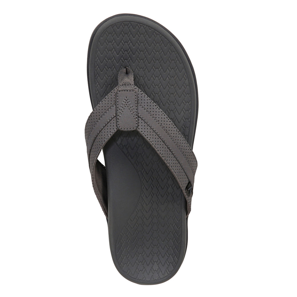 Men's Vionic Tide II Sandal CHARCOAL NUBUCK I9342L1020