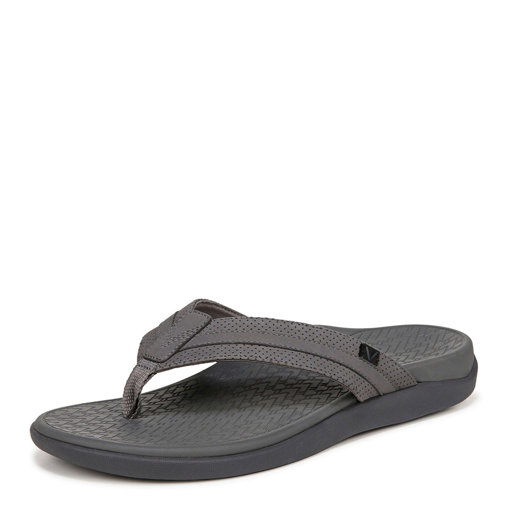 Men's Vionic Tide II Sandal CHARCOAL NUBUCK I9342L1020