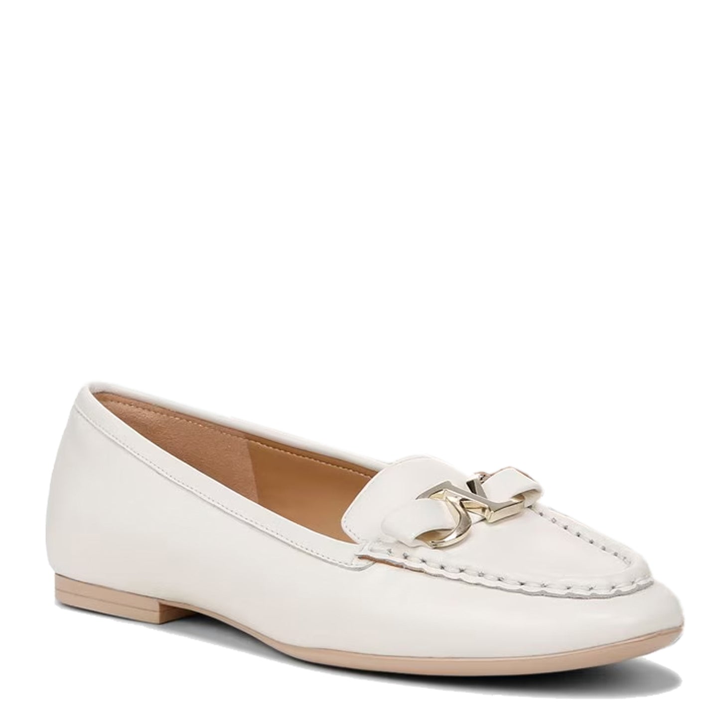 Peltz Shoes  Women's Naturalizer Layla Loafer White I9896L2100