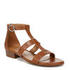 Peltz Shoes  Women's Naturalizer Huda Sandal English Tea Faux Leather I9933S1200