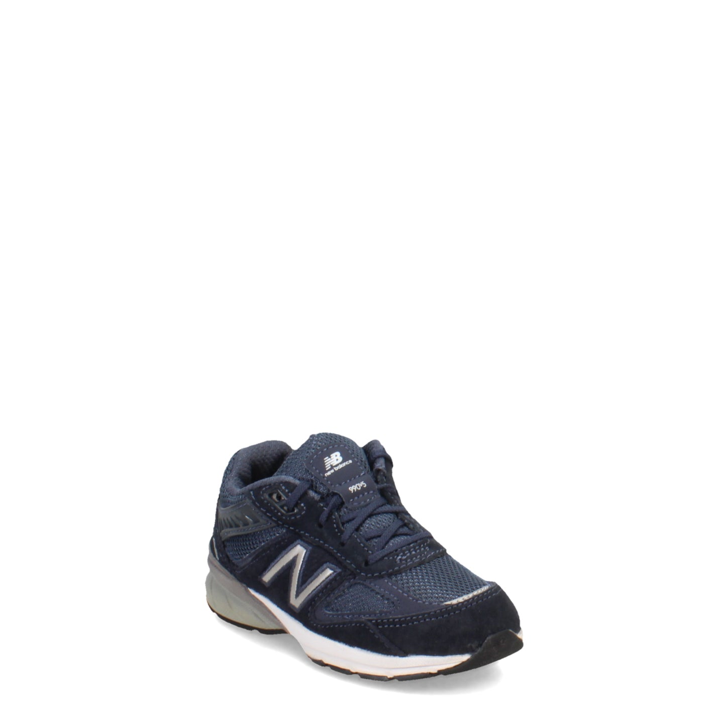 Peltz Shoes  Boy's New Balance 990v5 Sneaker - Toddler Navy IC990NV5