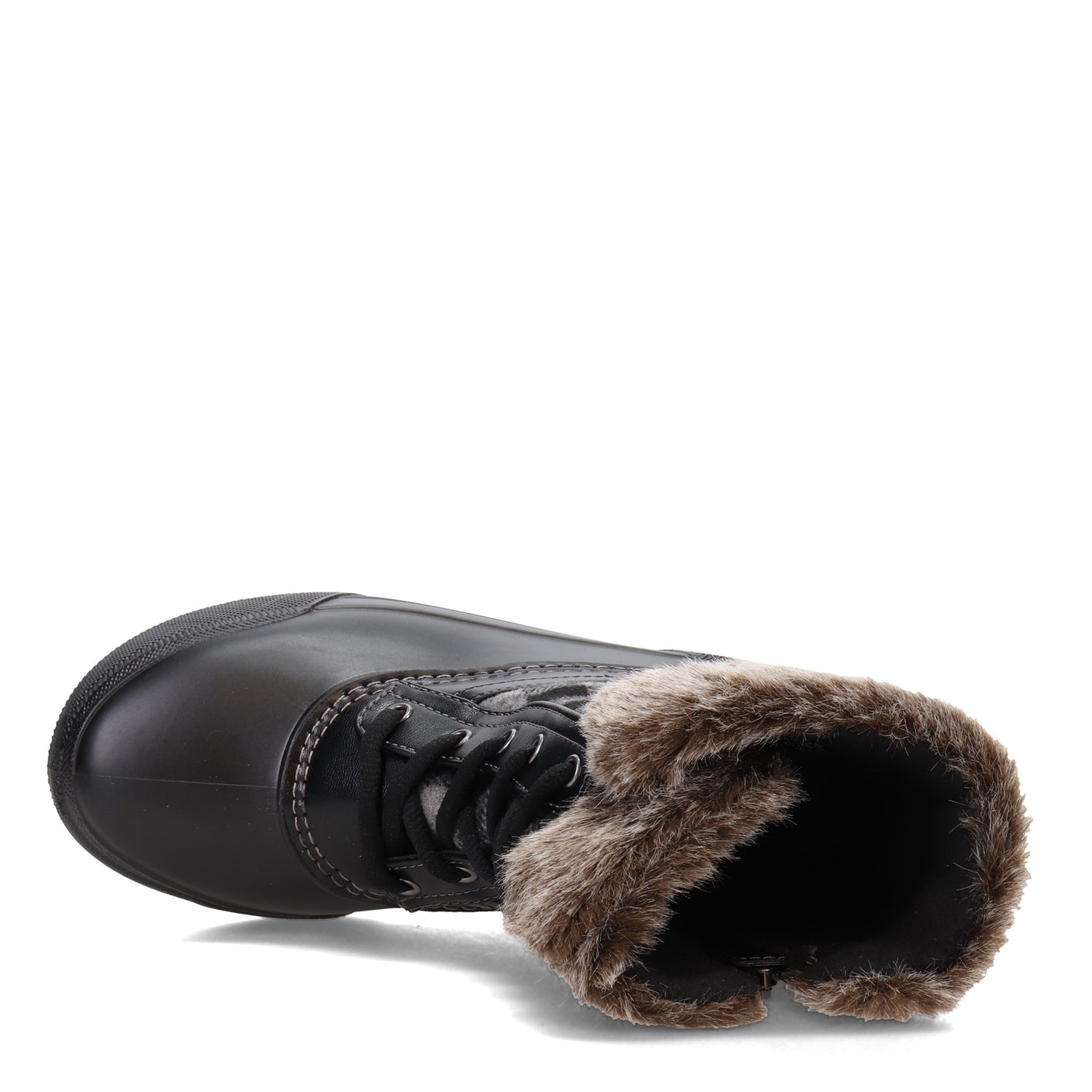 Peltz Shoes  Women's Easy Spirit Icequeen Boot BLACK ICEQUEEN-BLK01