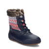 Peltz Shoes  Women's Easy Spirit Icequeen Boot BLUE ICEQUEEN-DBL01