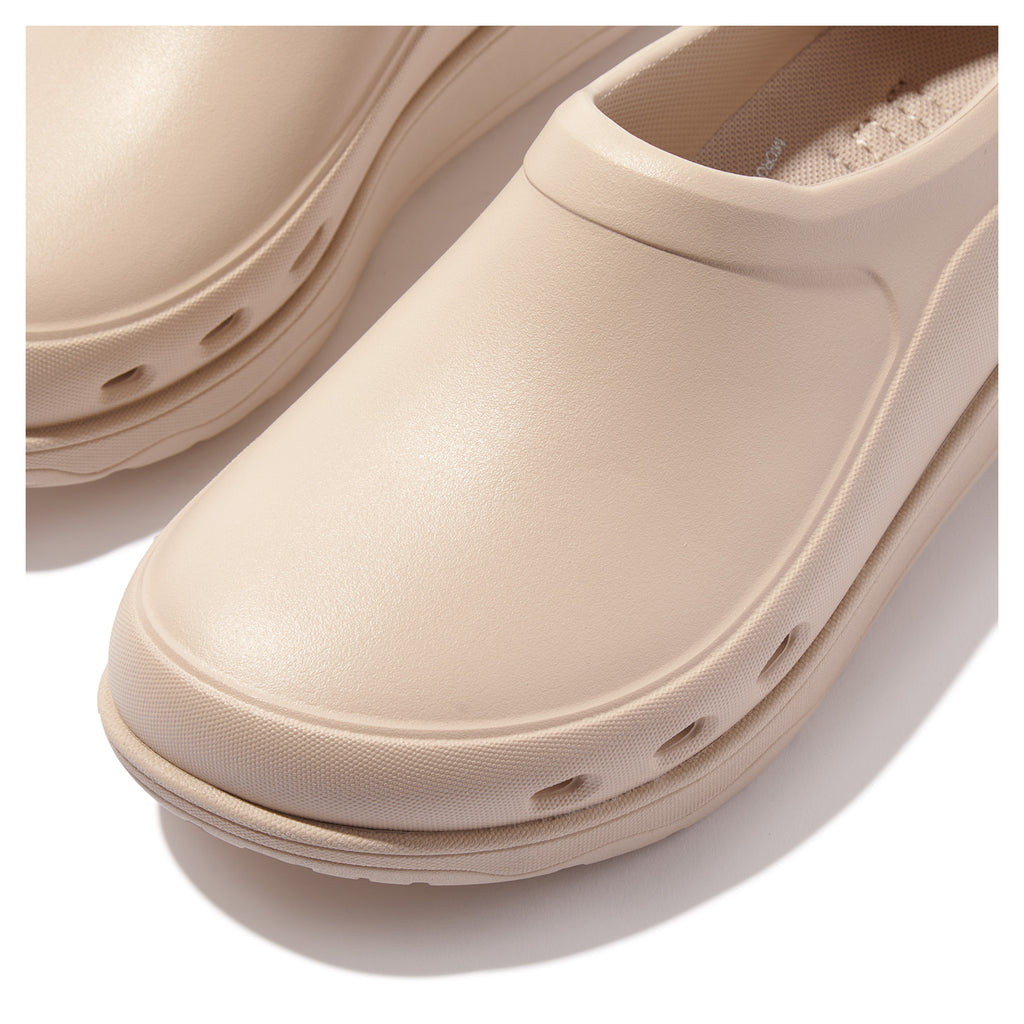 Women's FitFlop WORK+ High-Performance Professional Clog STONE BEIGE ID4-A20