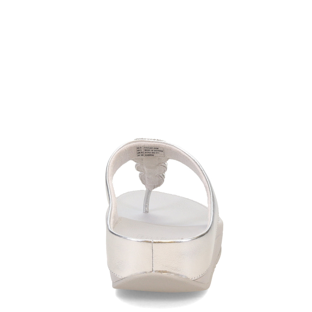 Women's FitFlop, Fino Crystal Chain Toe-Post Sandal