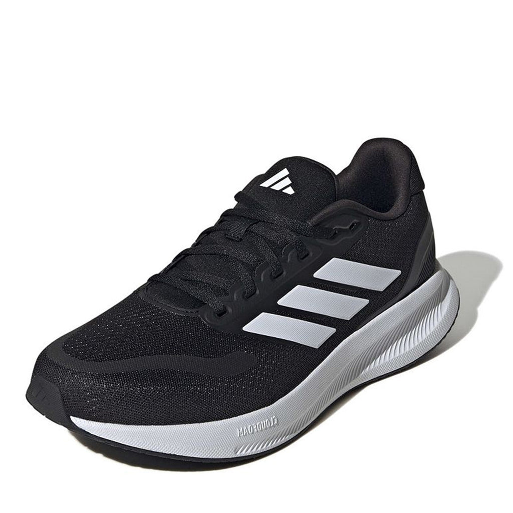 Men's Adidas Runfalcon 5 Running Shoe BLACK  WHITE IH7758