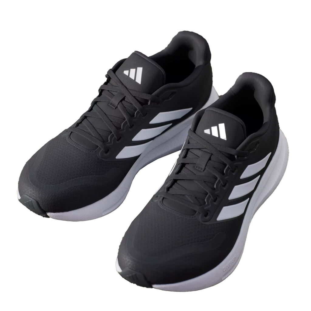 Men's Adidas Runfalcon 5 Running Shoe BLACK  WHITE IH7758