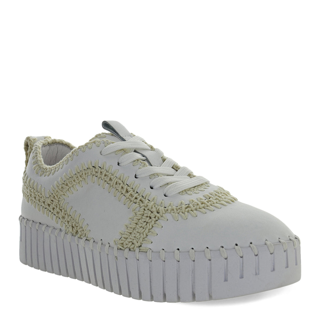 Women's Bernie Mev Ivy Sneaker WHITE IVY-WHITE