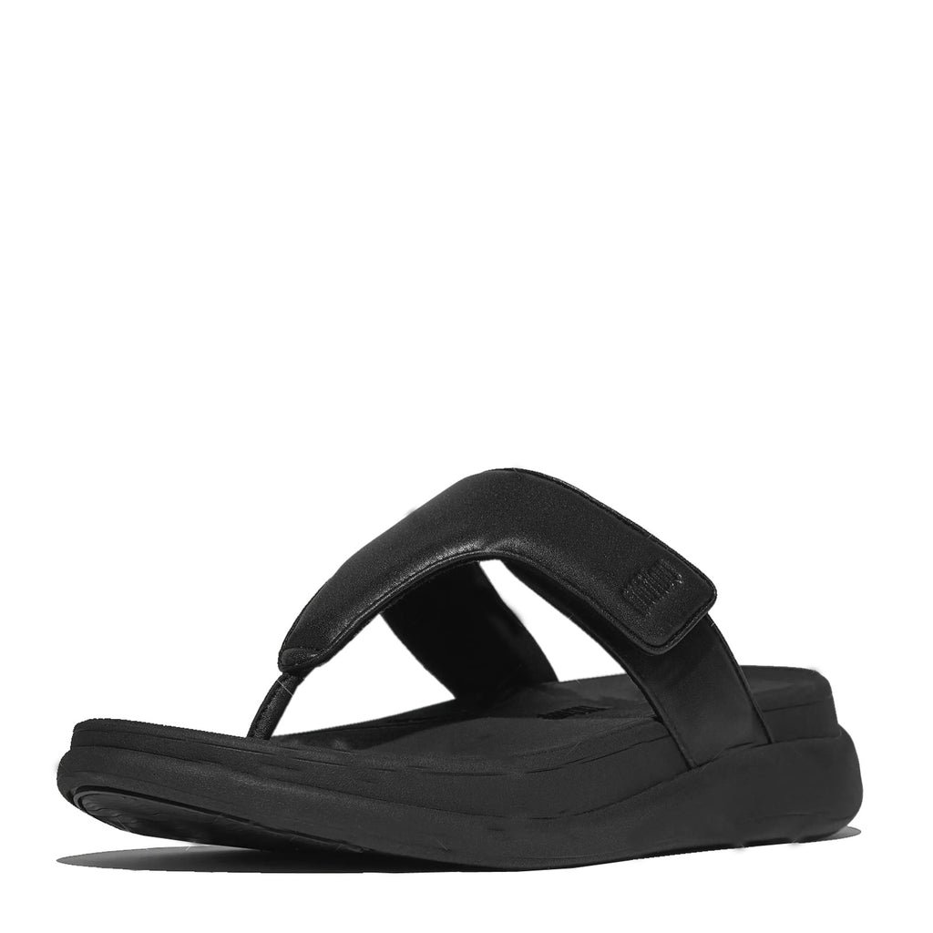 Women's FitFlop F-Mode Go Thong Sandal BLACK IW1-090