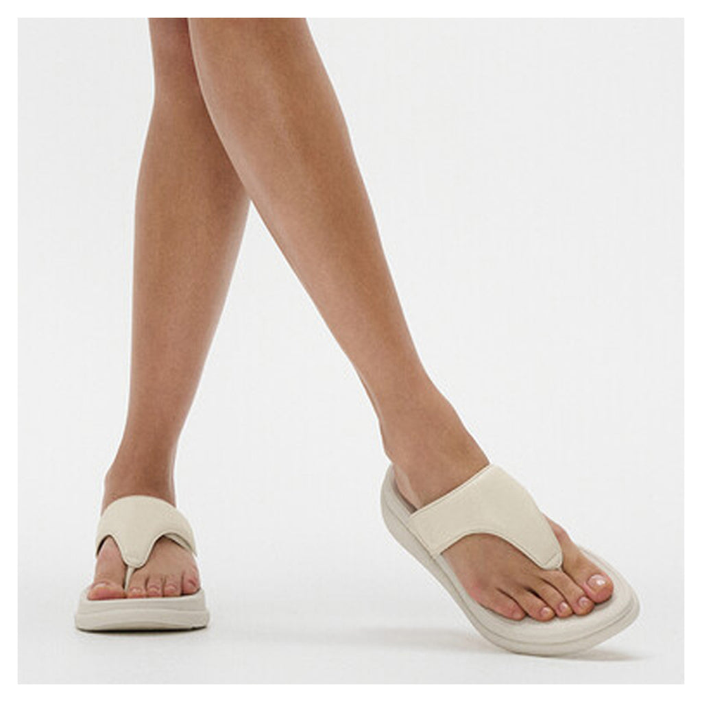 Women's FitFlop F-Mode Go Thong Sandal PARIS BEIGE IW1-A99