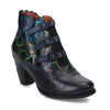 Peltz Shoes  Women's L'Artiste by Spring Step Iwantit Boot Navy Multi IWANTIT-NM