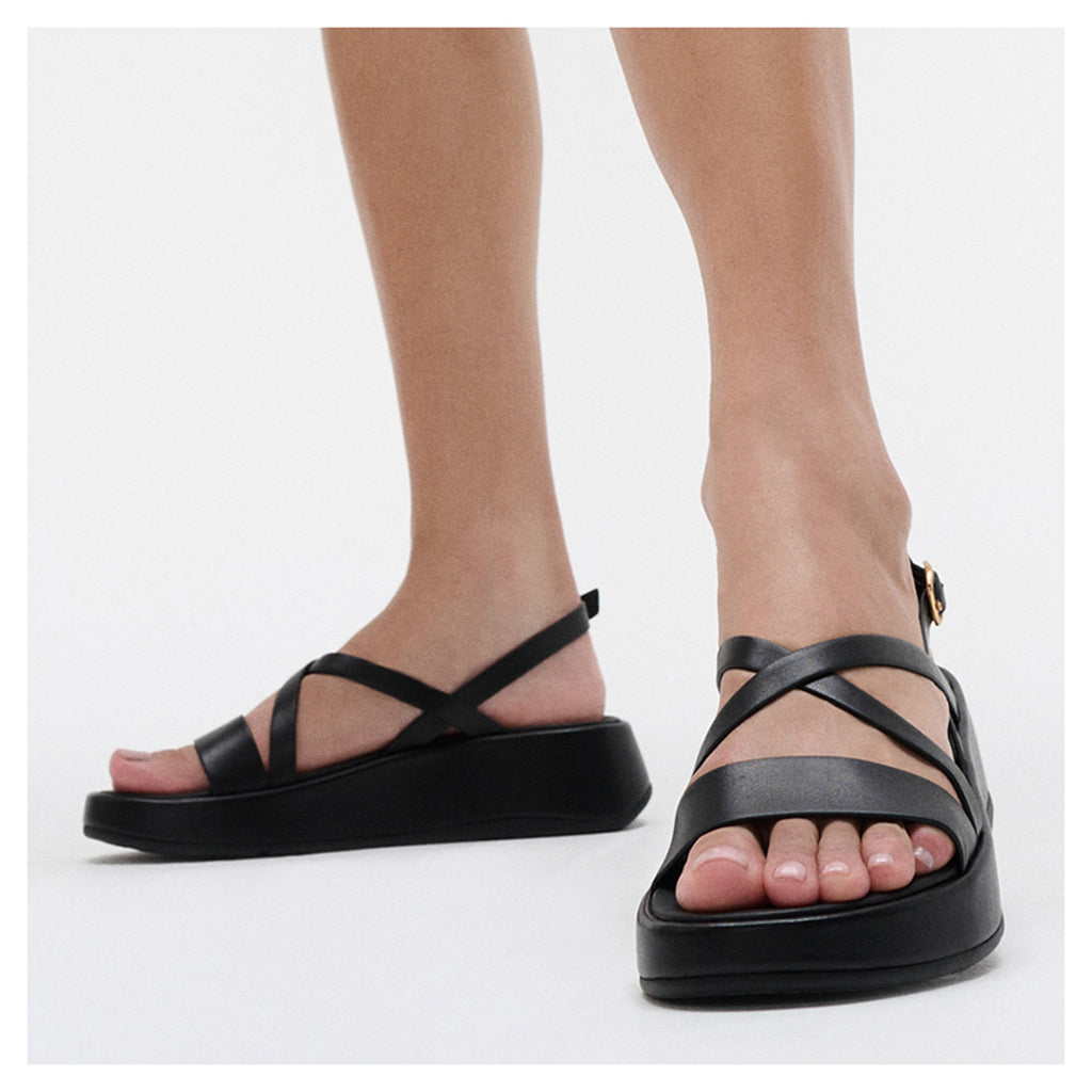 Women's FitFlop, F-Mode Strappy Slingback Sandal