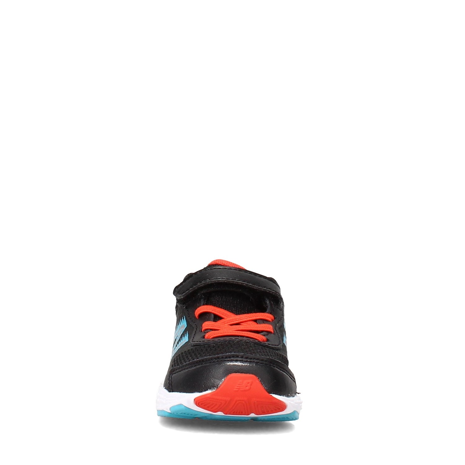Peltz Shoes  Boy's New Balance 680v6 Sneaker - Toddler BLACK / RED IA680BG6