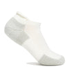 Peltz Shoes  Unisex Thorlo Socks Maximum Cushion Rolltop Running Socks- 1 Pair White Platinum J00000-WPL