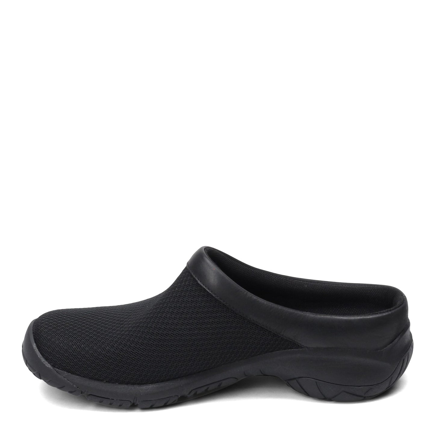 Peltz Shoes  Women's Merrell Encore Breeze 4 Clog BLACK J000554