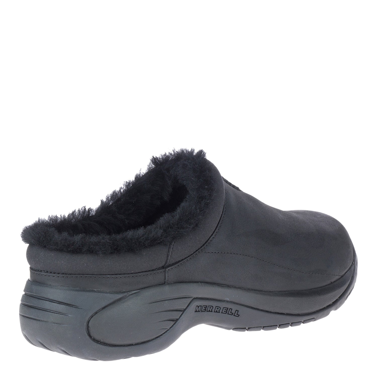 Peltz Shoes  Men's Merrell Encore Chill 2 Clog BLACK J001909