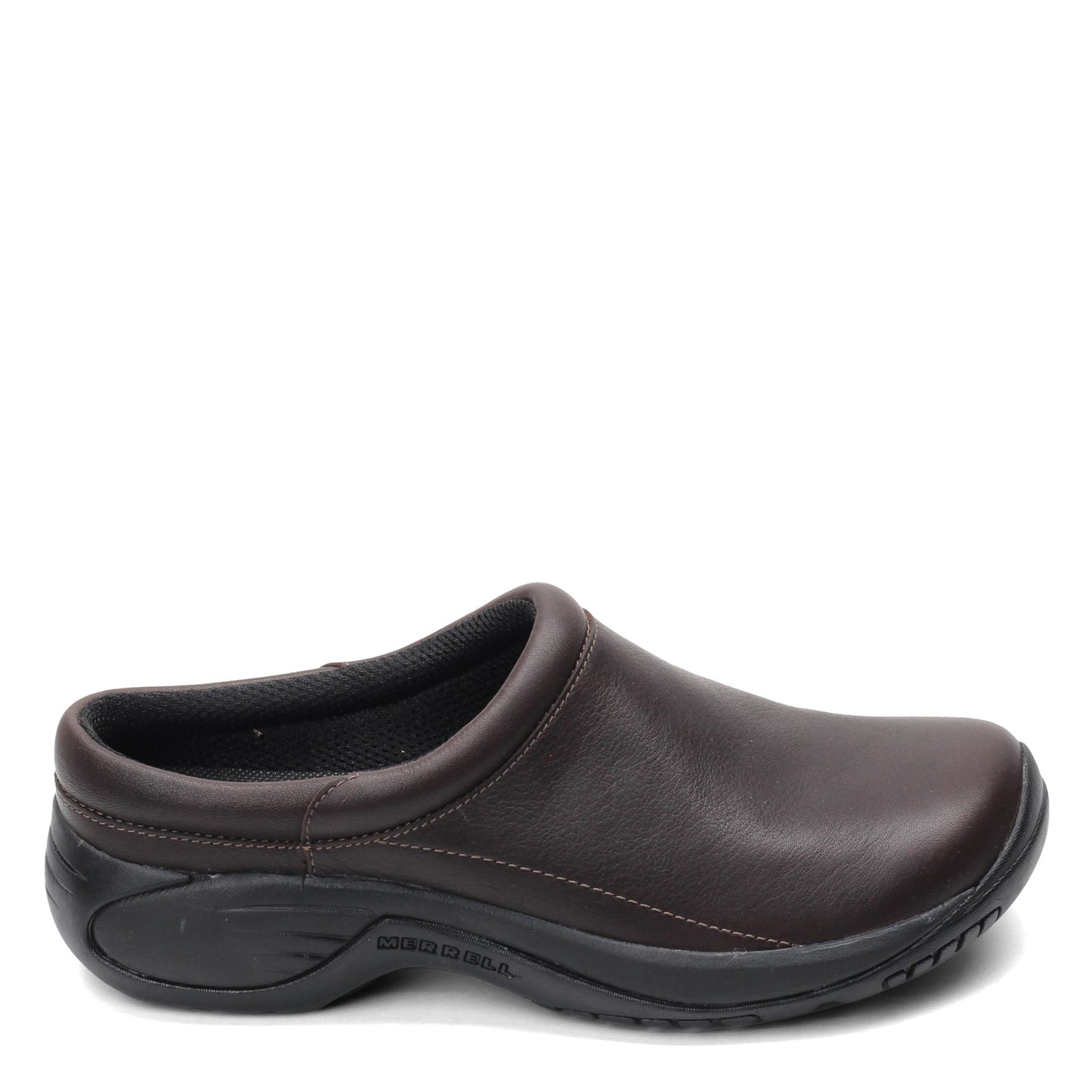 Peltz Shoes  Men's Merrell Encore Gust 2 Clog - Wide Width ESPRESSO J002093W